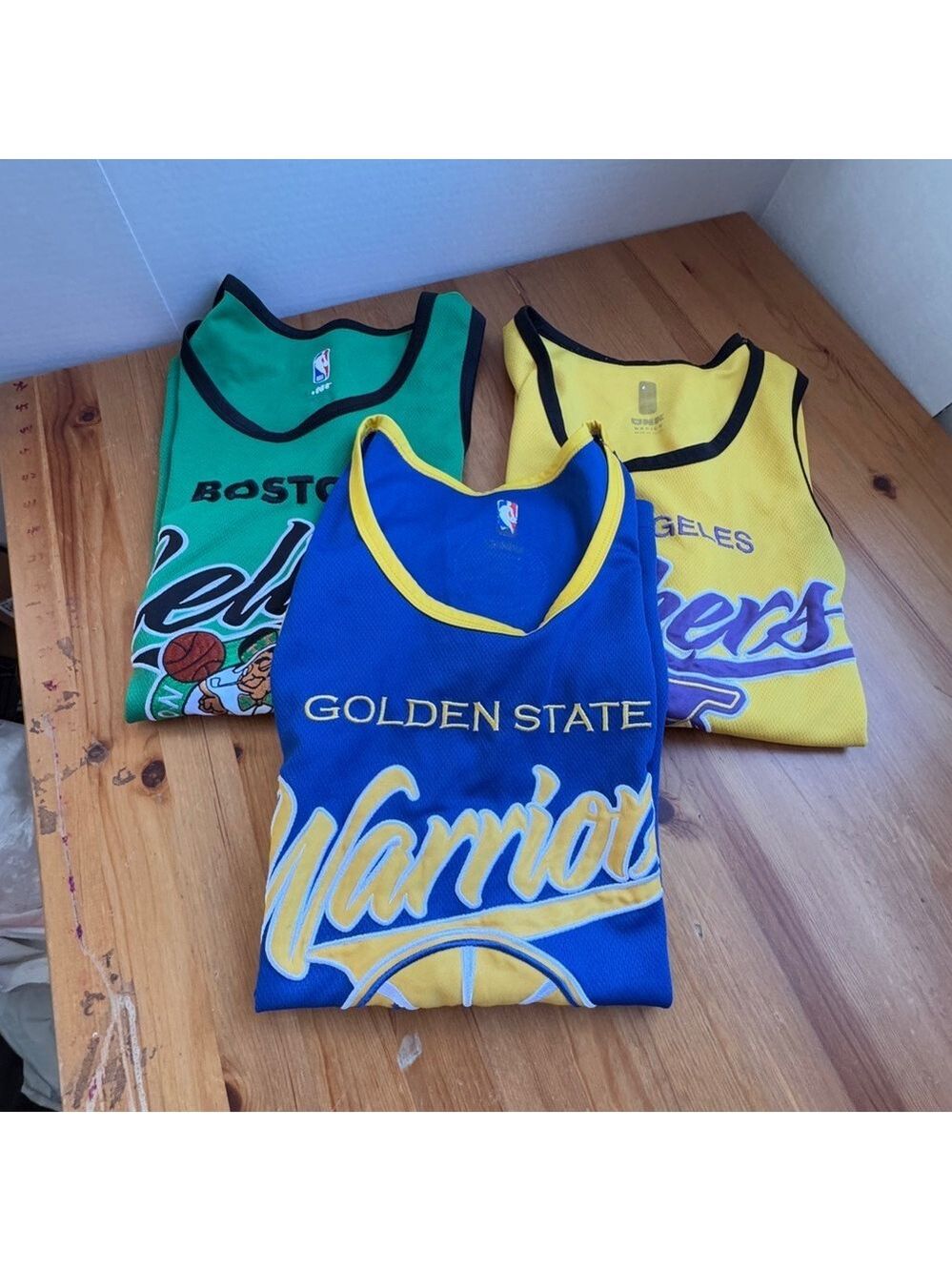 NBA jersey bundle size med warriors lakers Celtics